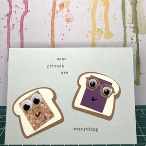 Handmade “Best Friends” Card
